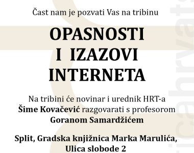 najava tribine o internetu najava tribine o internetu
